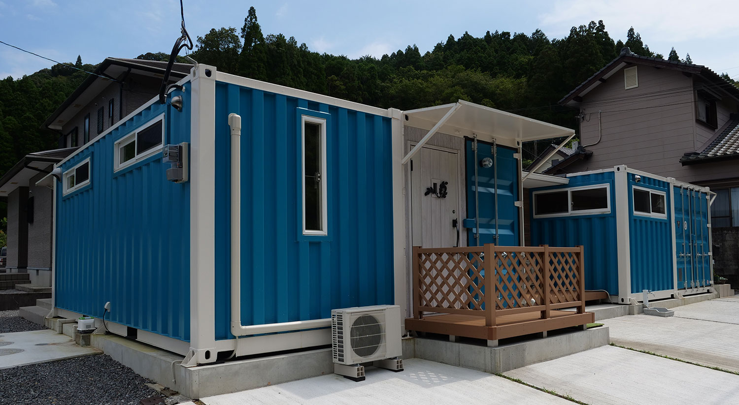 広い間取りのコンテナハウス